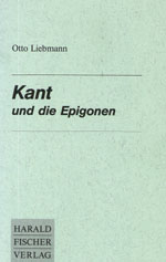 Titelcover "Kant und die Epigonen"