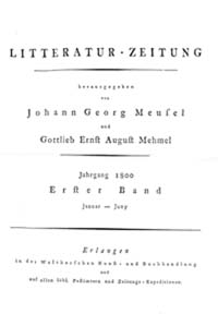 Titelblatt "Litteratur-Zeitung"