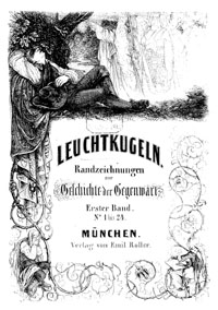 Titelblatt "Leuchtkugeln"