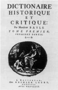Cover: Pierre Bayle: Dictionaire historique et critique