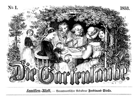 Titelblatt der Gartenlaube