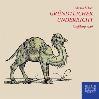 Titelblatt "Gründtlicher Underricht"