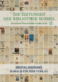 Plakat mit Zeitschriftentitelbildern